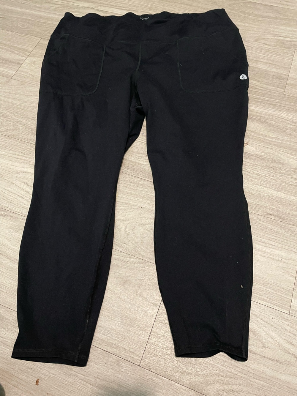 torrid Black Leggings with Front Pockets